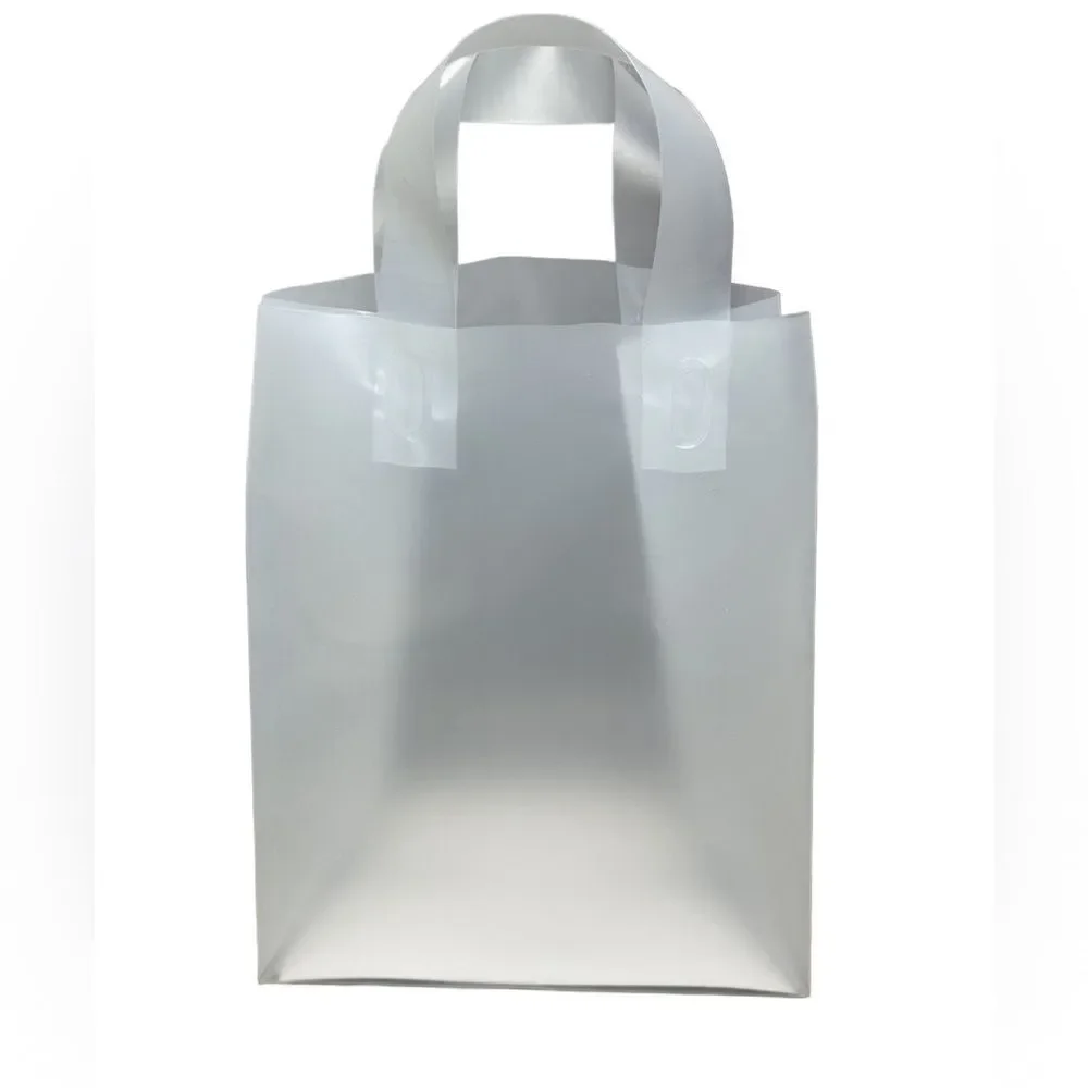 Uline 30 Count Clear Frosted Party Bags/Gift Bags (NEW)